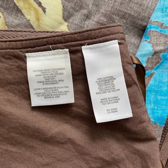 NWOT Jones Wear Fit Flare Floral A-line Skirt Size 14 100% Cotton - Picture 6 of 6